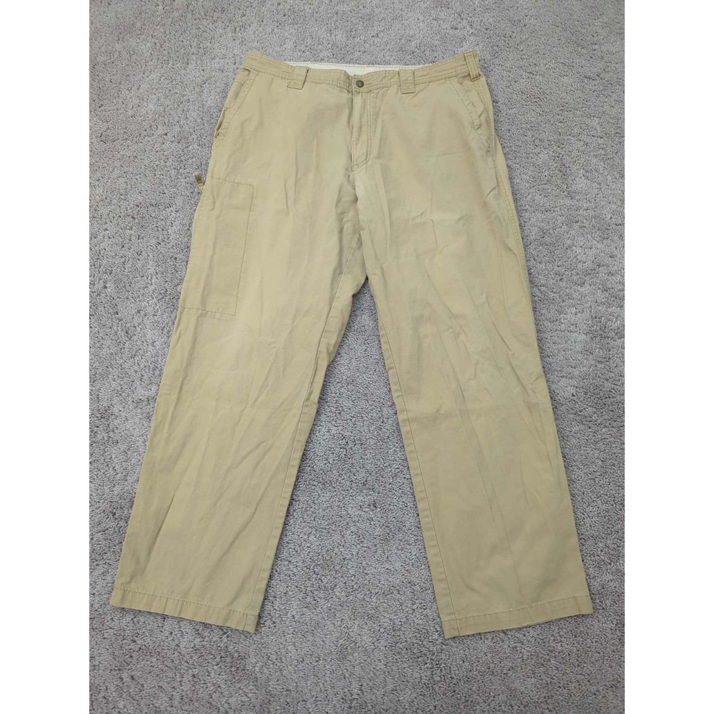 Columbia Sportswear Utility Pants Mens 38 Beige‎ Outdoor Hiking Casual